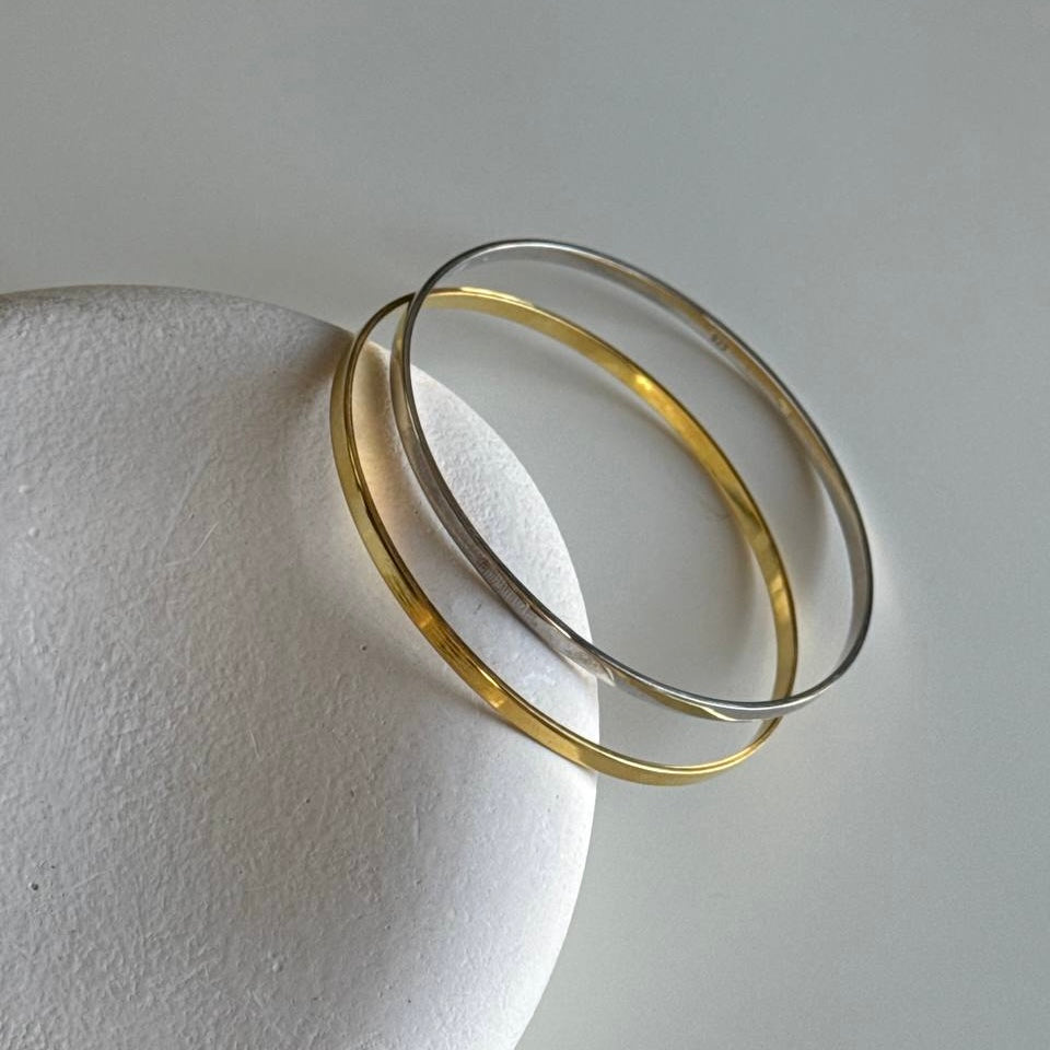 BASIC AJDA ARMREIFEN aus 925 Silber - Hochwertiger Schmuck - AURIME