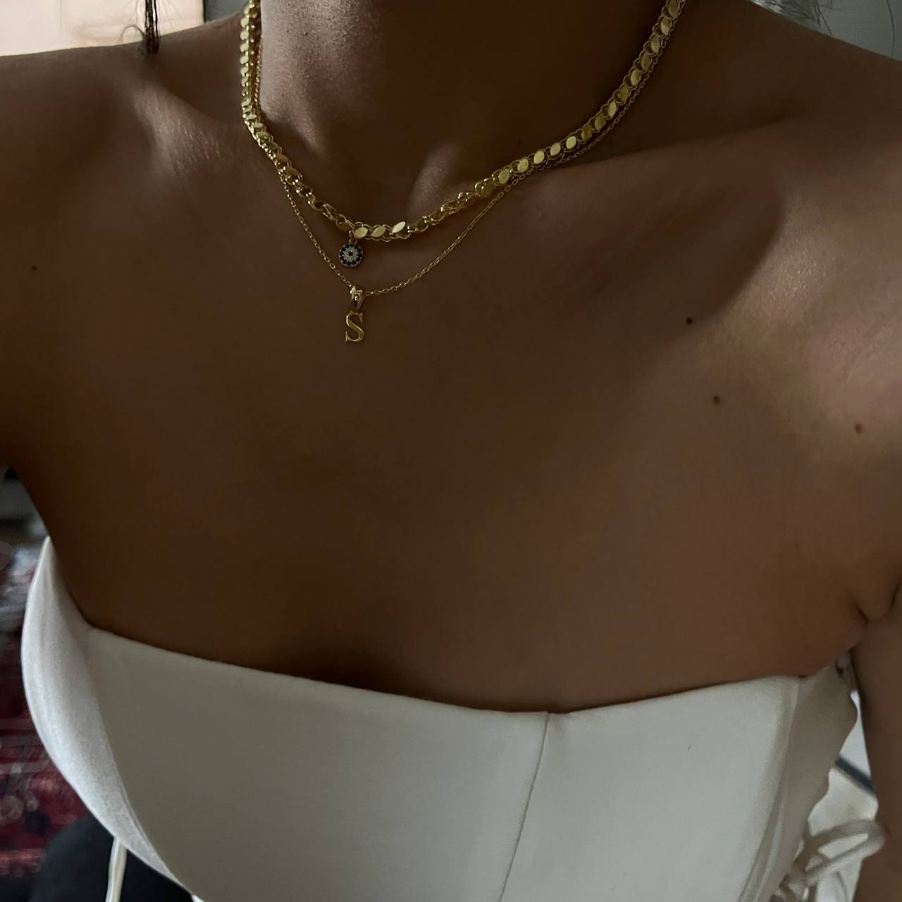 MINI LETTER NECKLACE aus 925 Silber - Hochwertiger Schmuck - AURIME