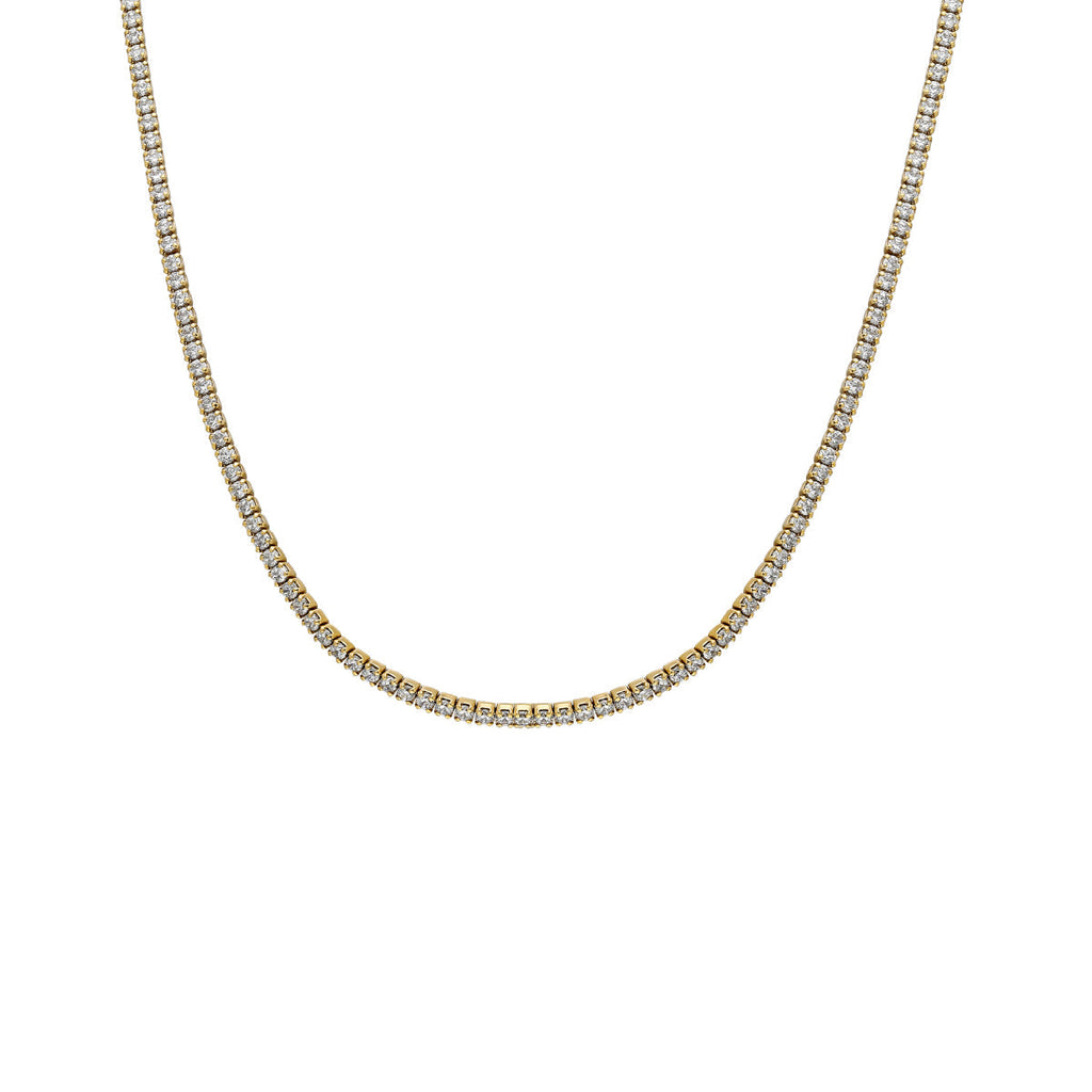 FULL CHAIN HALSKETTE aus 925 Silber - Eleganter Halskette - AURIME