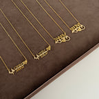 NAMENS HALSKETTE MIT HERZ| 925 SILBER