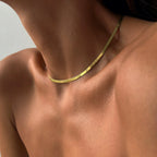 SNAKE HALSKETTE aus 925 Silber - Eleganter Halskette - AURIME