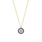 NAZAR ZIRKONIA HALSKETTE - 925 SILBER aus 925 Silber - Eleganter Halskette - AURIME