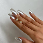 ZIRKONIA KLEEBLATT OHRRING aus 925 Silber - Eleganter Ohrringe - AURIME