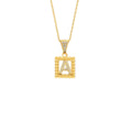 Buchstaben Kette mit Zirkonia (7165572481069)