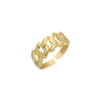 CUBAN RING aus 925 Silber - Eleganter Ring - AURIME