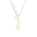 CASPER NAMENSKETTE aus 925 Silber - Eleganter Halskette - AURIME