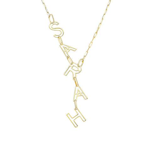 CASPER Namensketten aus 925 Silber von AURIME, detailreiche Silberkette mit eingraviertem Namen, eleganter Schmuck für Damen