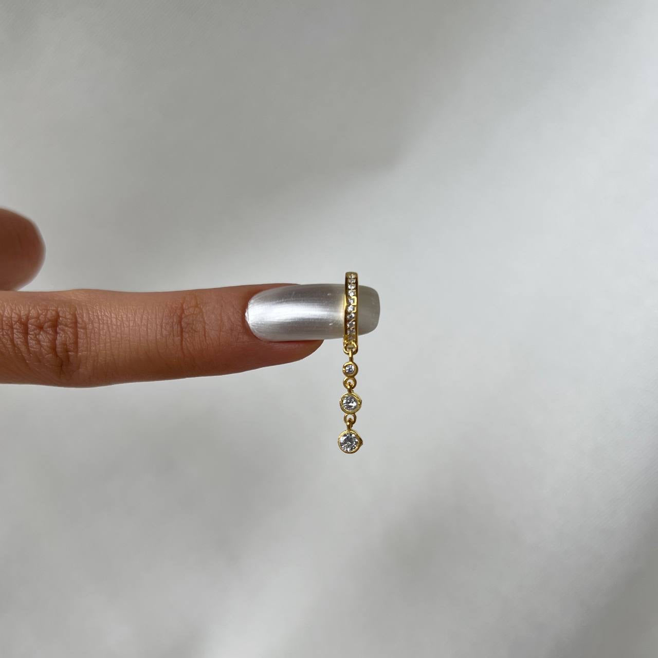 BRITNEY OHRRING aus 925 Silber - Eleganter Ohrringe - AURIME
