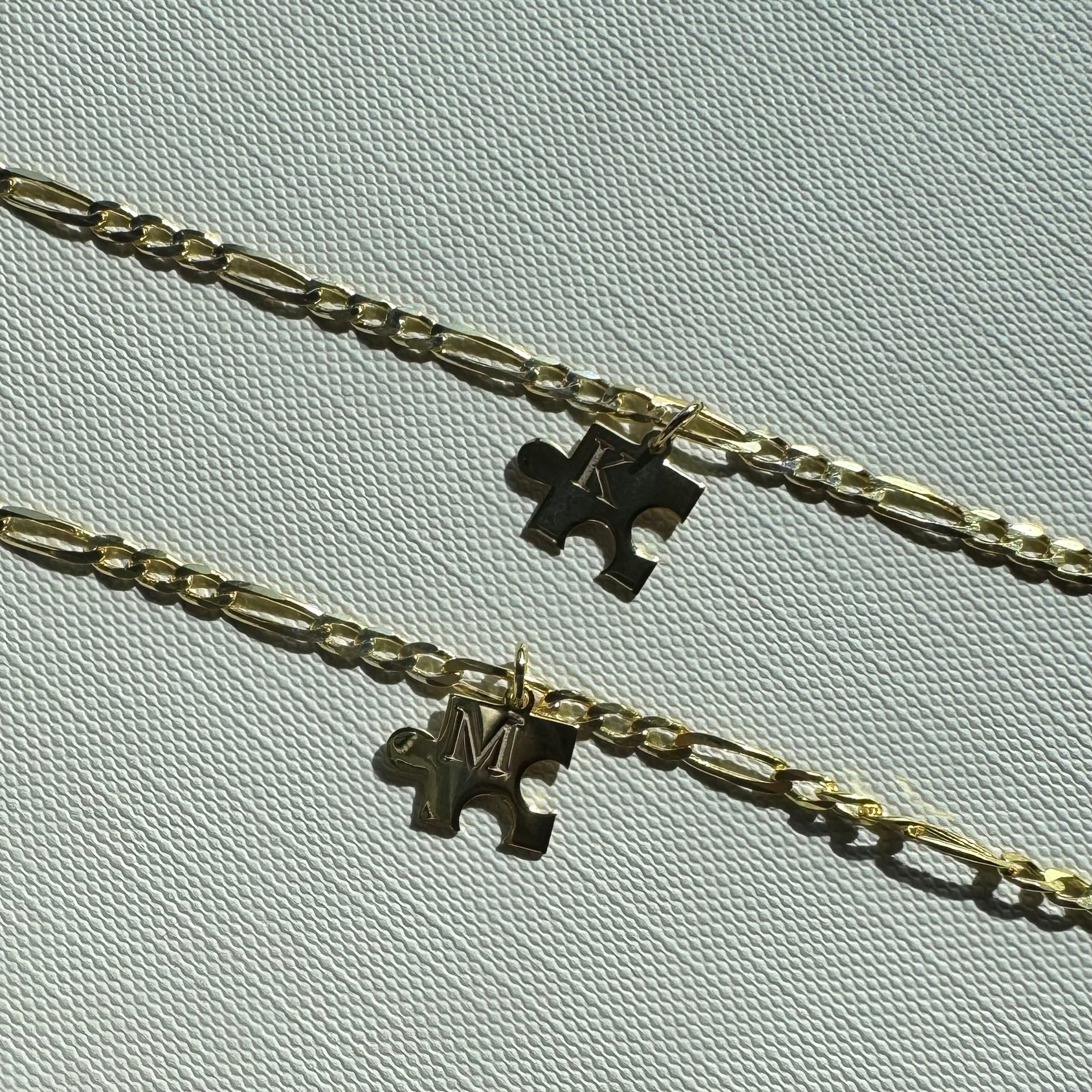 PARTNER PUZZLE ARMBAND aus 925 Silber - Eleganter Armband - AURIME