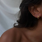 CREOLEN ZIRKONIA EARRING aus 925 Silber - Eleganter Ring - AURIME