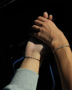 MORSECODE PARTNERARMBAND aus 925 Silber - Eleganter Armband - AURIME