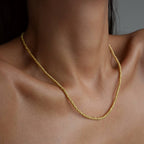 DORICA HALSKETTE aus 925 Silber - Eleganter Halskette - AURIME