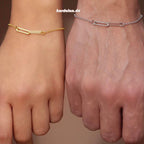 BASIC COUPLE BRACELET aus 925 Silber - Hochwertiger Schmuck - AURIME