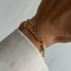 Chic ID Armband - 925 SILBER aus 925 Silber - Eleganter Armband - AURIME