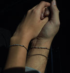 MORSECODE PARTNERARMBAND aus 925 Silber - Eleganter Armband - AURIME