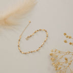 DORICA KUGEL MIT SPIEGELKETTE ARMKETTE | 14K GOLD