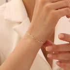 MINIMAL 5ER-REIFEN-KETTE ARMKETTE | 14K GOLD