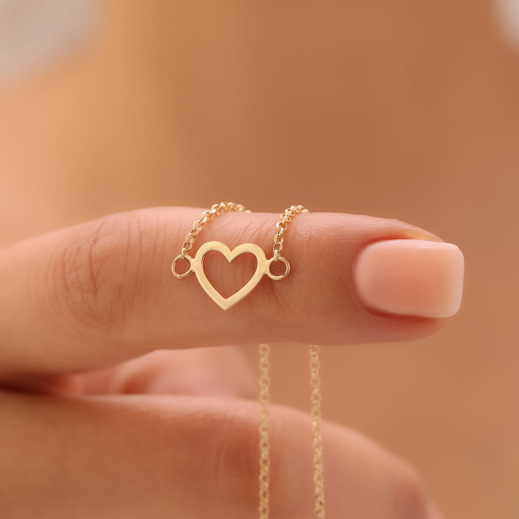 MINIMALES HERZ-ARMKETTE | 14K GOLD