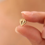 MINIMALES DIAMANTSCHNITT-DESIGN ANHÄNGER | 14K GOLD