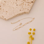 MINIMAL 5ER-REIFEN-KETTE ARMKETTE | 14K GOLD