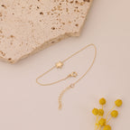 ELEGANTER STERN ARMKETTE | 14K GOLD