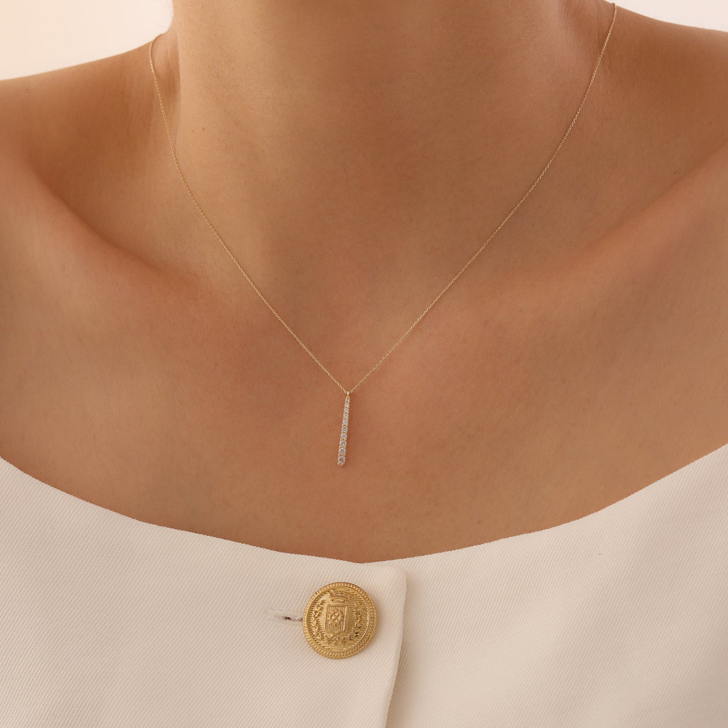 GLANZSTAB HALSKETTE | 14K GOLD