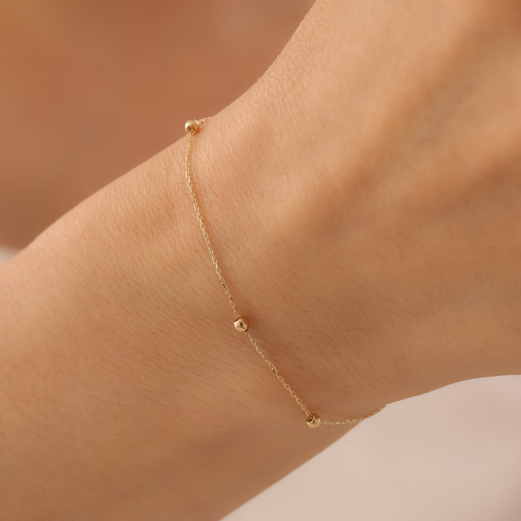 ELEGANTE DORICA KETTE ARMKETTE | 14K GOLD