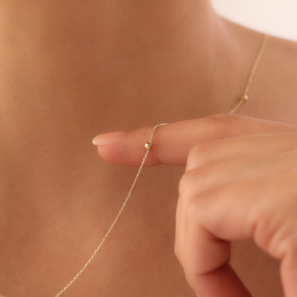 ZARTE HALSKETTE | 14K GOLD
