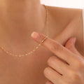 GEDREHTE HALSKETTE | 14K GOLD