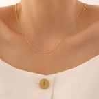 FEINE ELEGANTE HALSKETTE | 14K GOLD