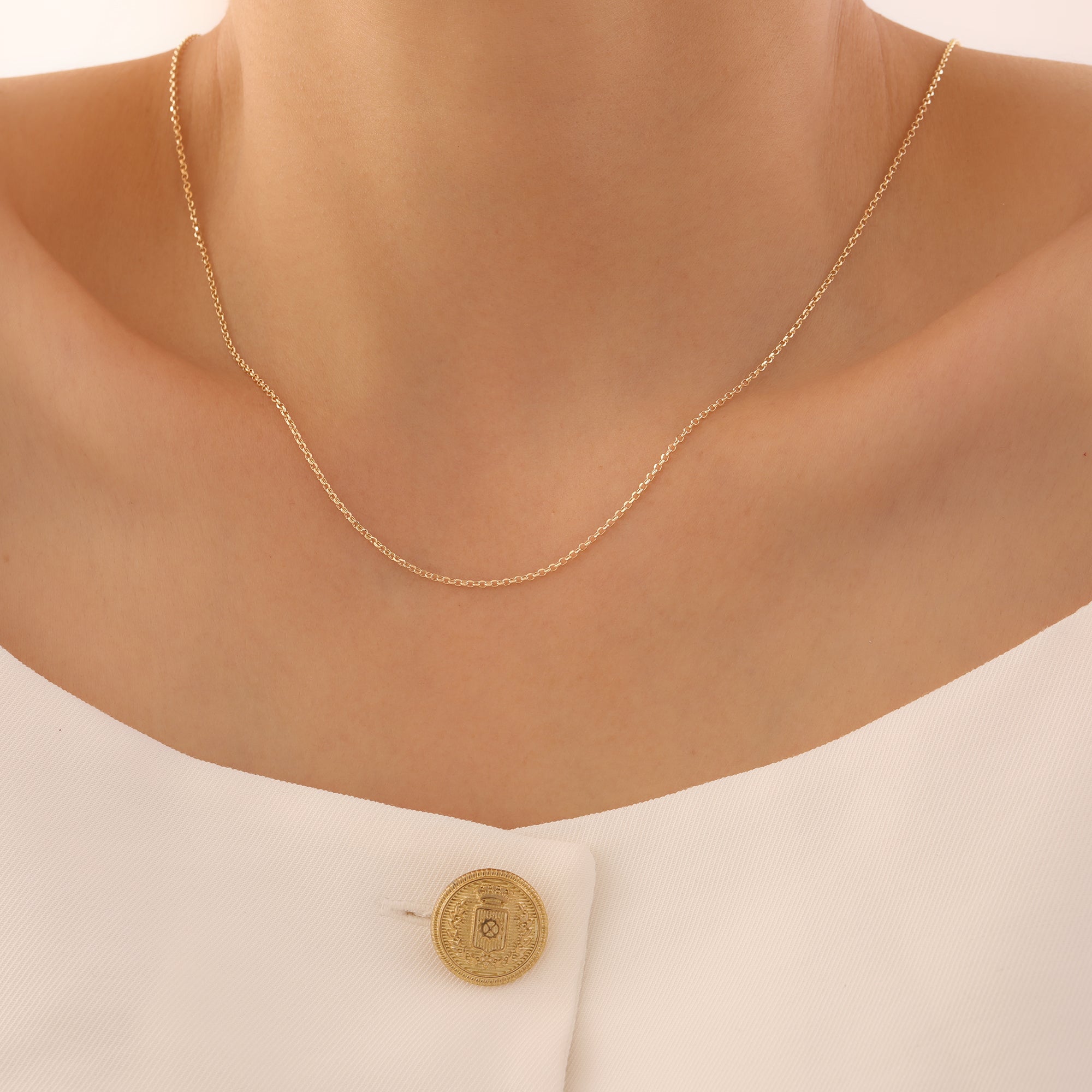 FEINE ELEGANTE HALSKETTE | 14K GOLD