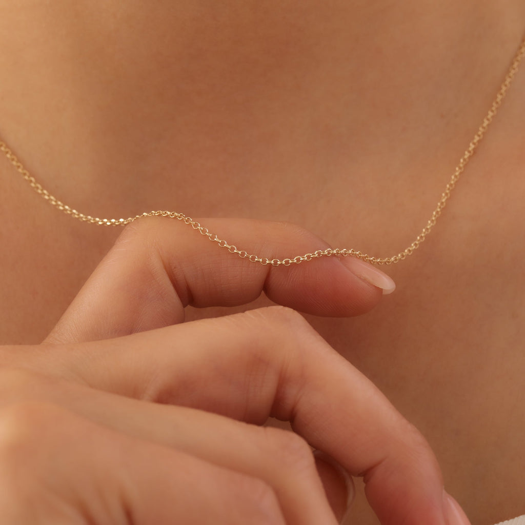 FEINE ELEGANTE HALSKETTE | 14K GOLD