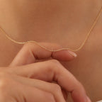 FEINE ELEGANTE HALSKETTE | 14K GOLD