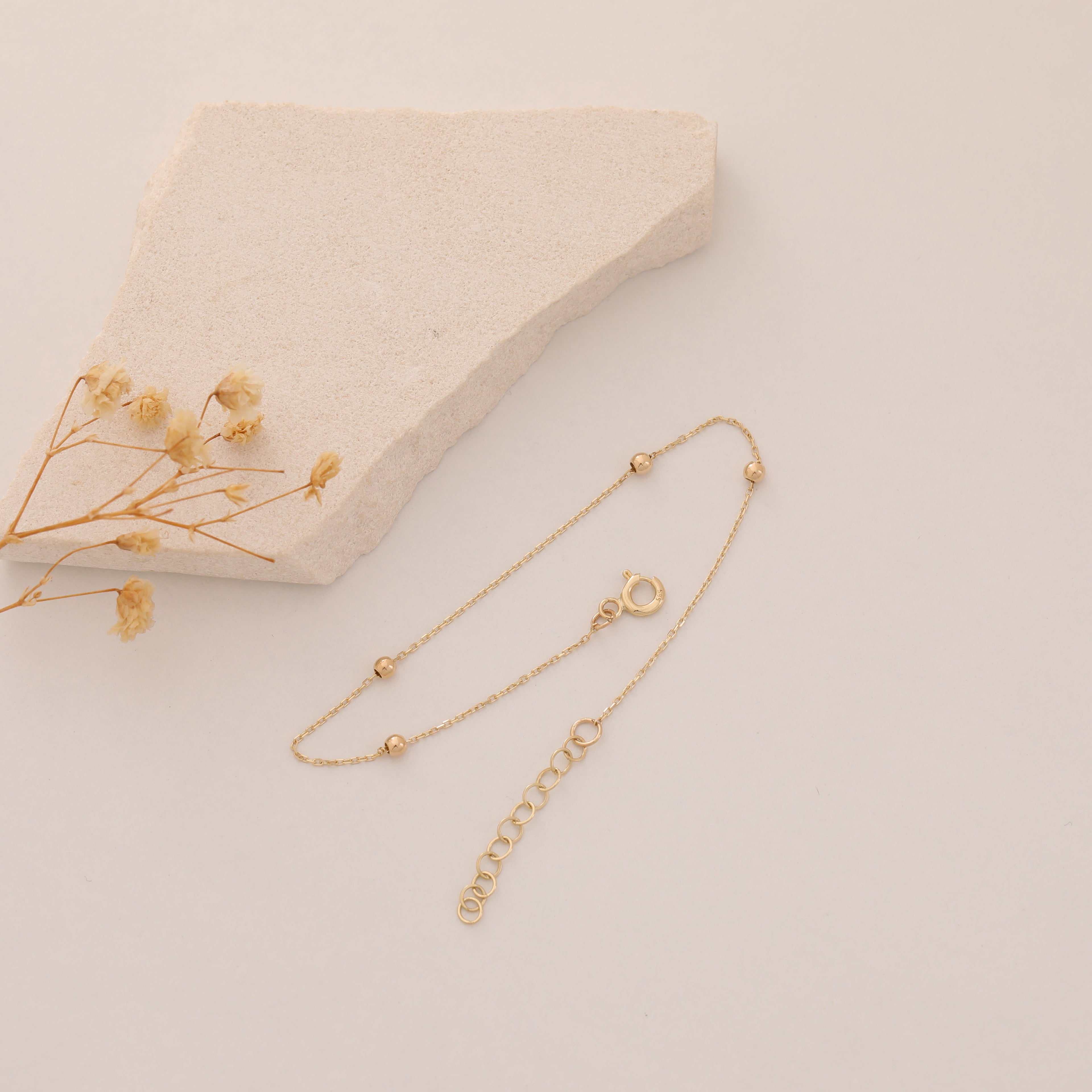ELEGANTE DORICA KETTE ARMKETTE | 14K GOLD