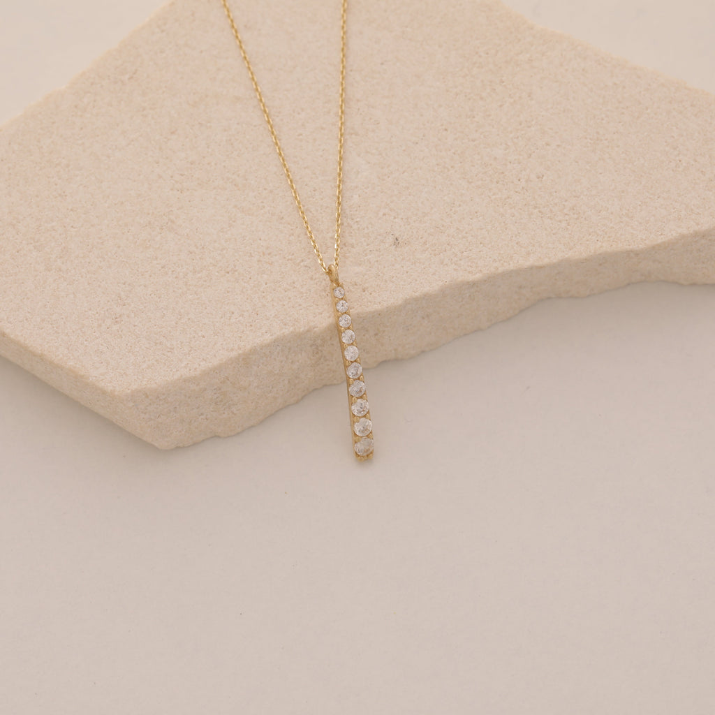 GLANZSTAB HALSKETTE | 14K GOLD