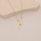 BALANCE HALSKETTE MIT ZİRKONSTEIN | 14K GOLD