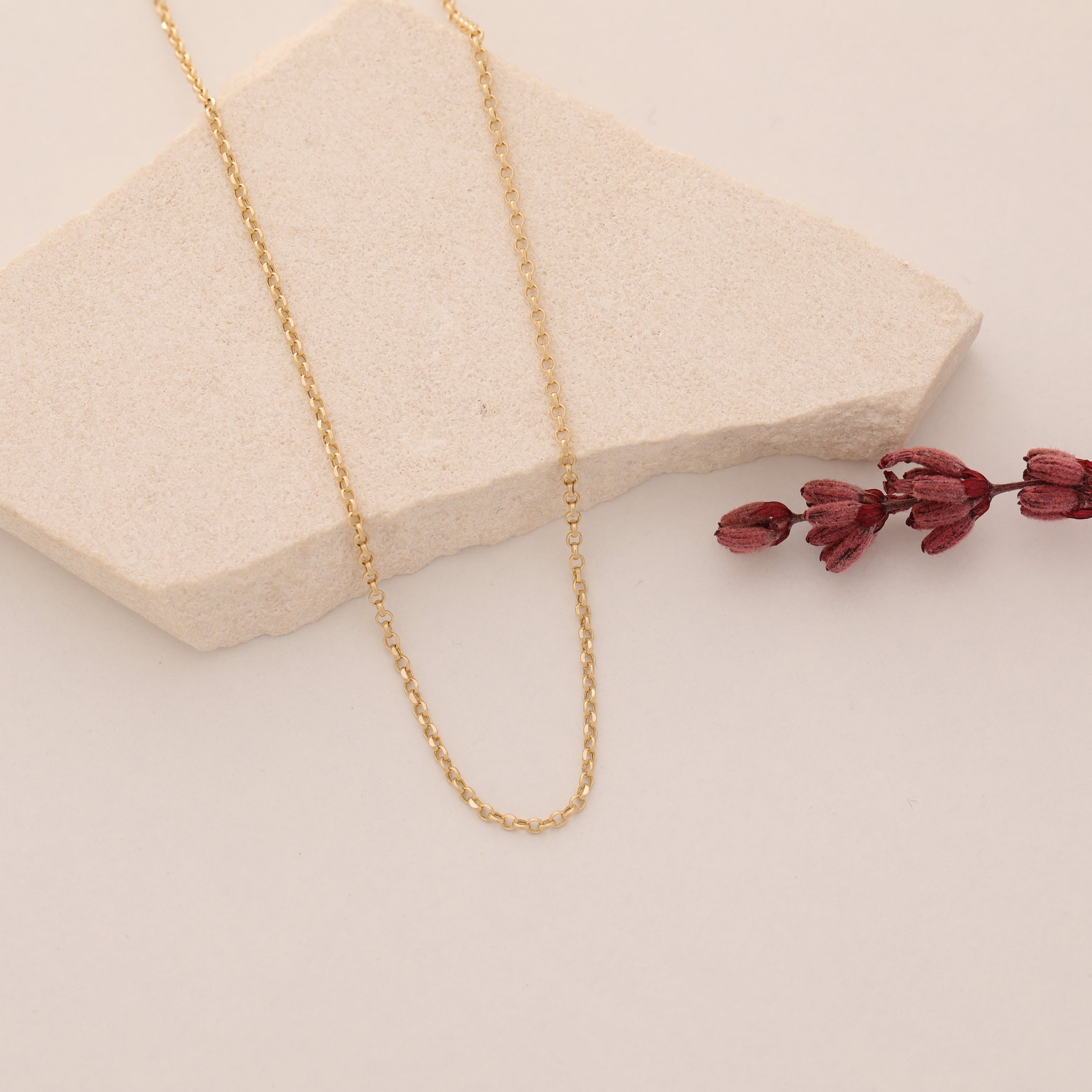 FEINE ELEGANTE HALSKETTE | 14K GOLD