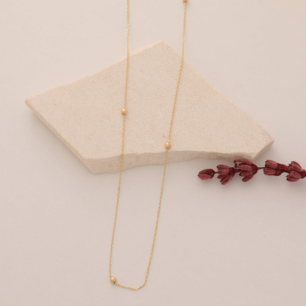ZARTE HALSKETTE | 14K GOLD