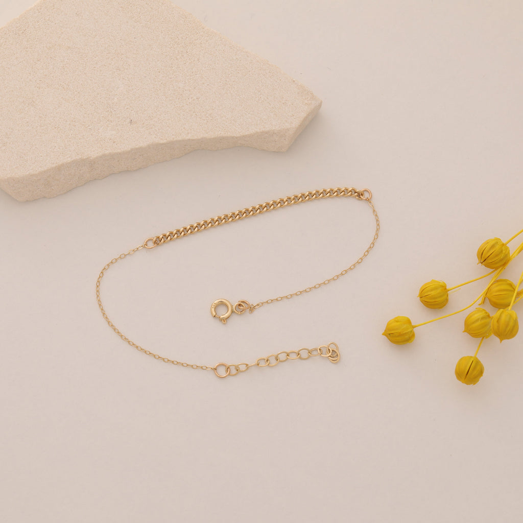 DESIGNER-KETTE ARMKETTE | 14K GOLD