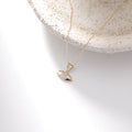 ZIRKONSTEIN AUGE ANHÄNGER | 14K GOLD