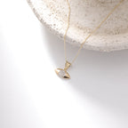 ZIRKONSTEIN AUGE ANHÄNGER | 14K GOLD