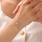 ELEGANTE SONNE ARMKETTE | 14K GOLD