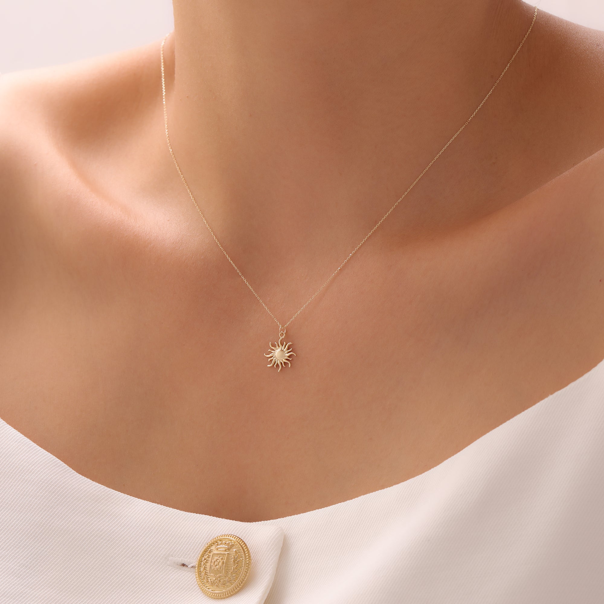 SONNEN HALSKETTE | 14K GOLD