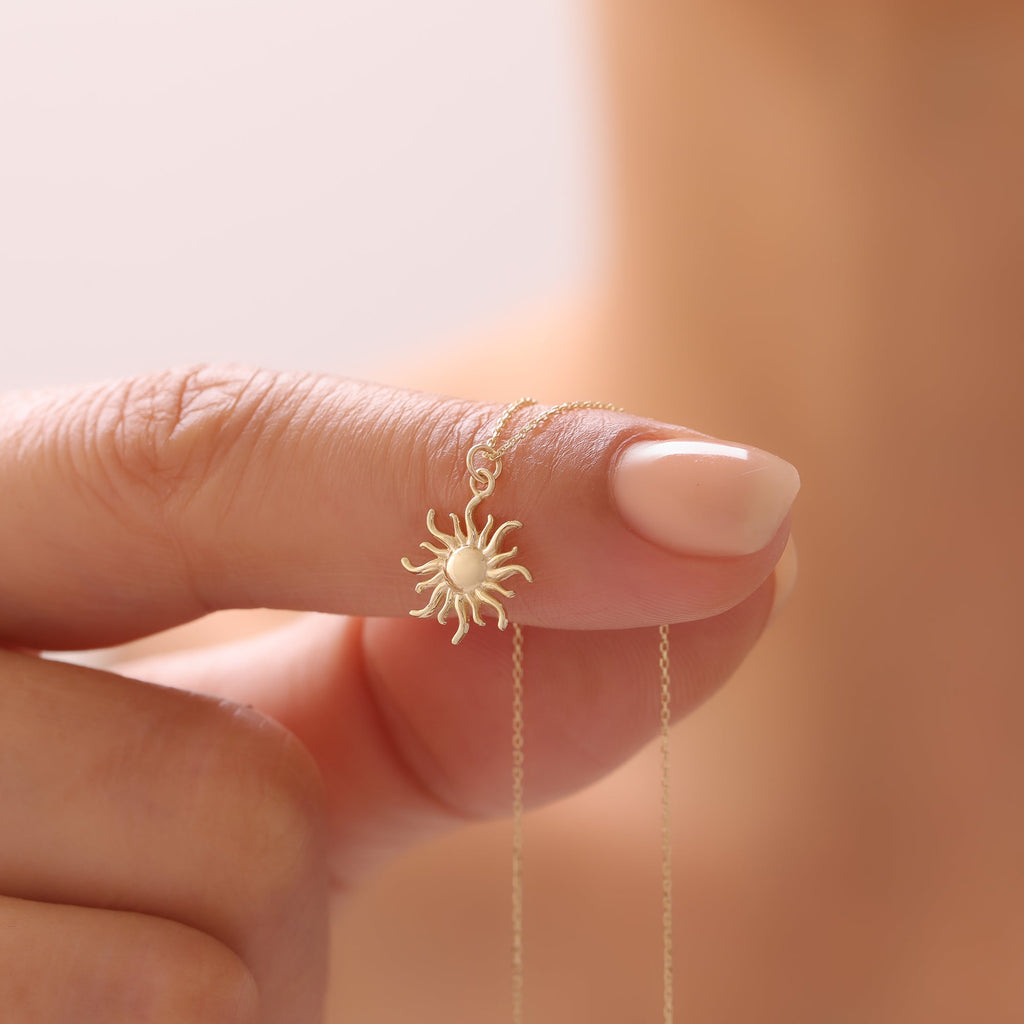 SONNEN HALSKETTE | 14K GOLD