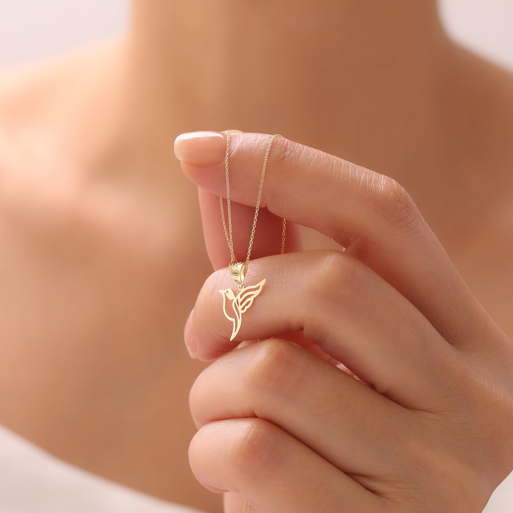 GLÜCKSVOGEL ANHÄNGER | 14K GOLD