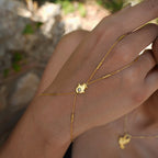 FATIMAS HANDKETTE aus 925 Silber - Eleganter Halskette - AURIME