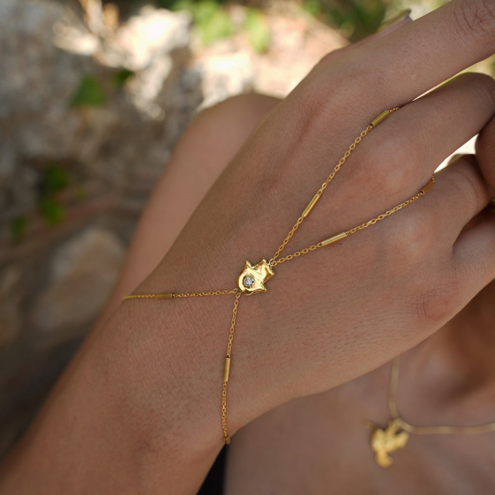 FATIMAS HANDKETTE | 925 SILBER