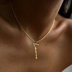 SIGNATUR NAMENSKETTE ITALI aus 925 Silber - Eleganter Halskette - AURIME