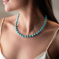 FIRUZE DORIKA 8MM KETTE | 925 SILBER