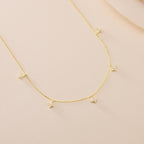 BUTTERFLY WEISS KETTE | 925 SILBER